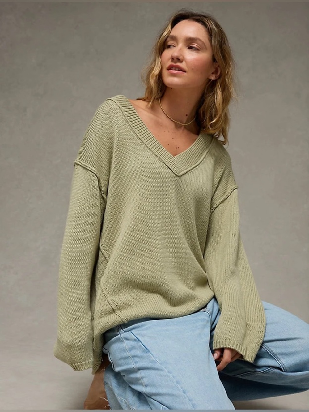 American Eagle Big Hug Oversized Sweater